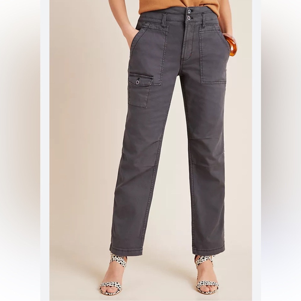 Anthropologie‎ gray Wander pants. size 31